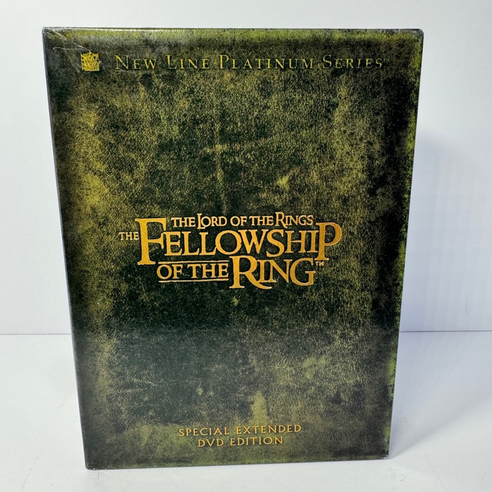 Lord of the Rings The Fellowship of the Ring Special Extended DVD Edition 4-Disc